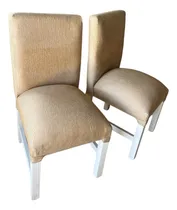 Comprar Sillas Vestidas En Chenille, Color Eleccion!!! X 2 Unidades