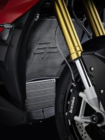 Imagem 3 de 6 de Tela Radiador Com Tela Óleo Evotech Bmw S1000xr 2015-2019