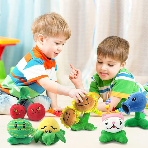 Hu Juego Juguetes Peluche Plants Vs Zombies Oliadesign