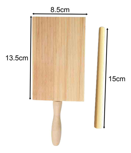 Tabla De Ñoquis Italiana Para Hacer Mantequilla, Ranuras