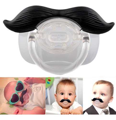 Bigote Gracioso Chicos Chica Infantil Chupete Ortodóntico Pe