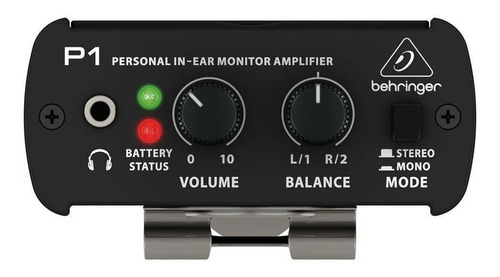 Amplificador De Fone Behringer In-ear Monitor Powerplay P1