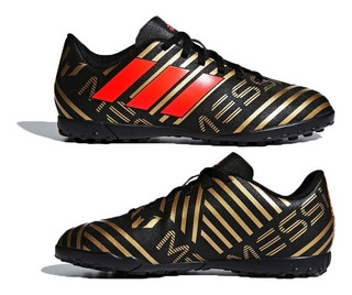 zapatillas de messi doradas