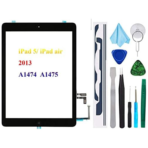 Kit De Reparación De Digitalizador Negro iPad 5 A1474 ...