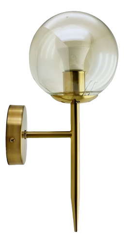 Aplique Farol De Pared Led Diseño Esferico Transparente!!
