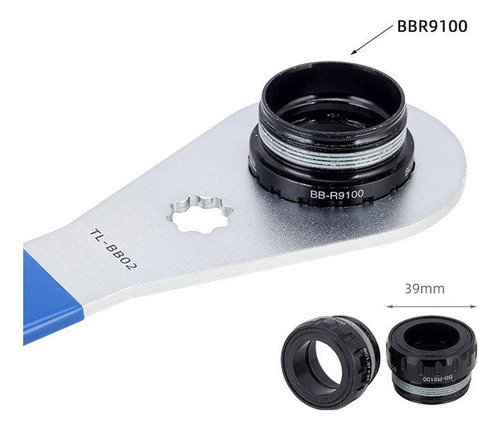 Llave De Goma Con Soporte Inferior Para Bicicleta, -bb02
