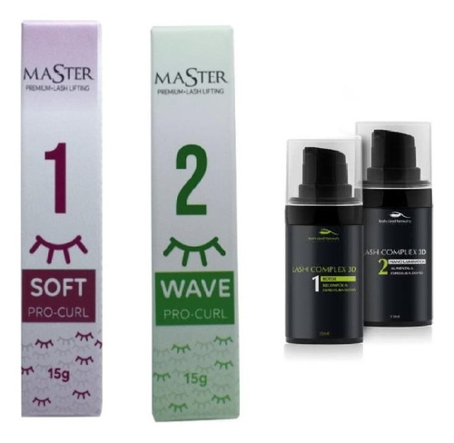 Passo 1 E 2 Master 15g + Combo Complex 3d 15g