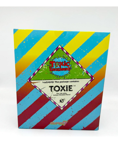 The Toxic Crusaders Toxie Glow Super 7 Rct (Usado)