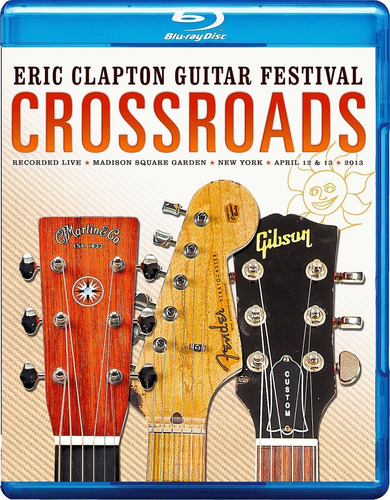 Blu-ray del Festival de Guitarra Crossroads de Eric Clapton, importado