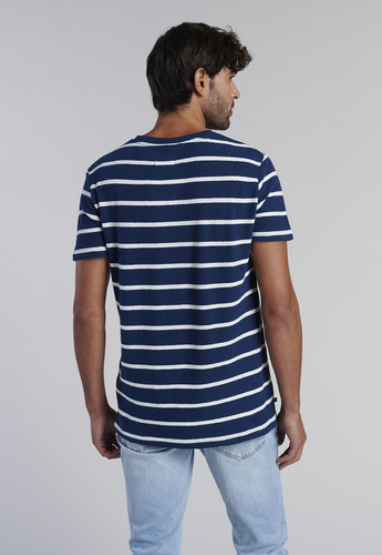 Poleras Rayas Pasadena Azul Ss2025 Ferouch