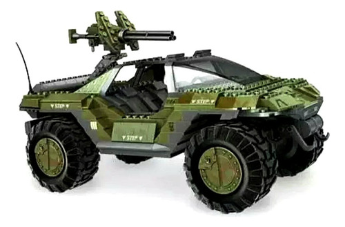 Halo Mega Bloks Tanque 2011 Warthog 10 Aniversario N.u.e.v.o (Usado)