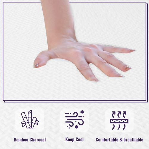 Colchón De Espuma Viscoelástica De Gel 20 Cm Certificación C