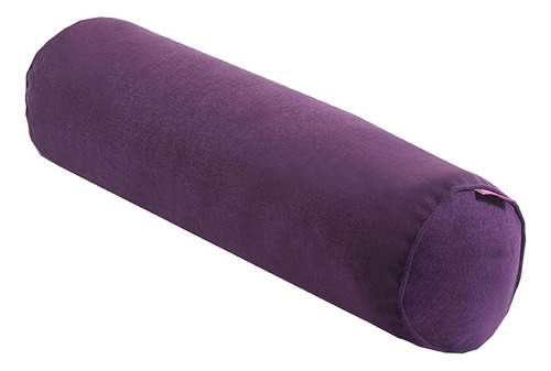 Almohada Enrollable Para Cuello Cervical, Morado Oscuro