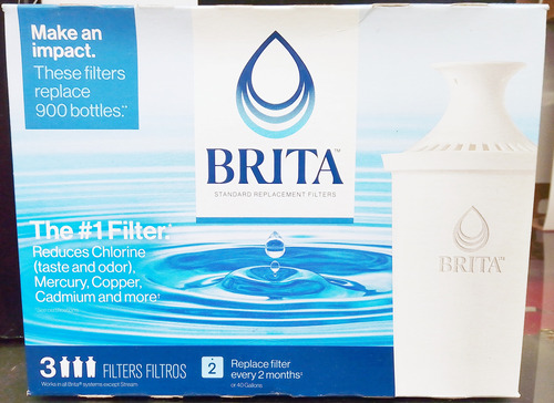 Pack Set 3x Filtro Brita Original Para Jarra Envio Gratis