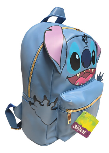 Mochila Juvenil Stitch Backpack 168287 Color Azul