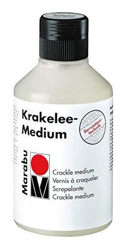 Pintura Dibujo Arte Marabu ******* Crackle Medio 250 Ml, Tra