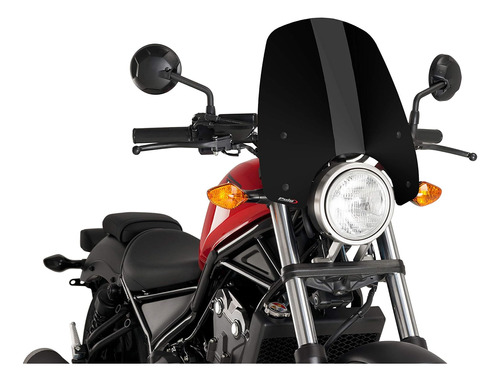 Winds. Honda Rebel 500 17-21 C/negro (9462n)