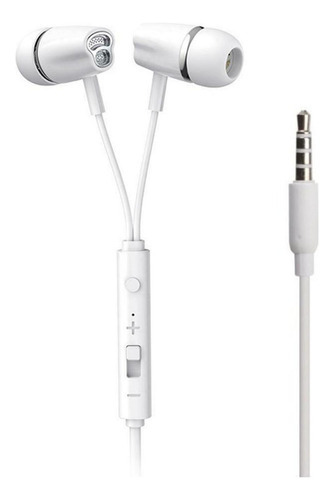 Audifono Microfono Joyroom Jr-el114 Cable Enchufe Plug 3,5mm Color Blanco