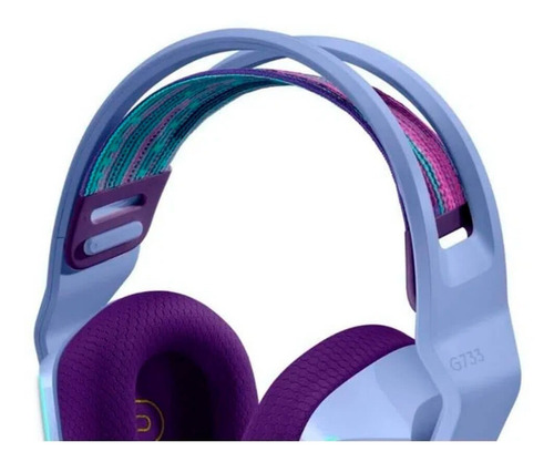 Imagen 7 de 7 de Audífonos Gamer Inalámbricos Logitech G Series G733 Lila Rgb
