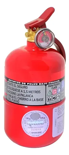 Matafuego Nuevo 1kg Abc Auto + Botiquin Vtv Sello + Envio.
