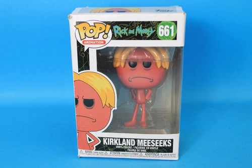 Kirkland Meeseeks Rick And Morty Funko Pop 661 (Usado)
