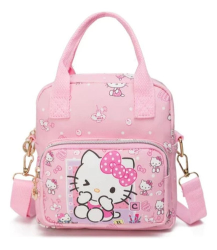 2 Bolso De Mano Hombro Dos Compartimentos Kitty/kuromi