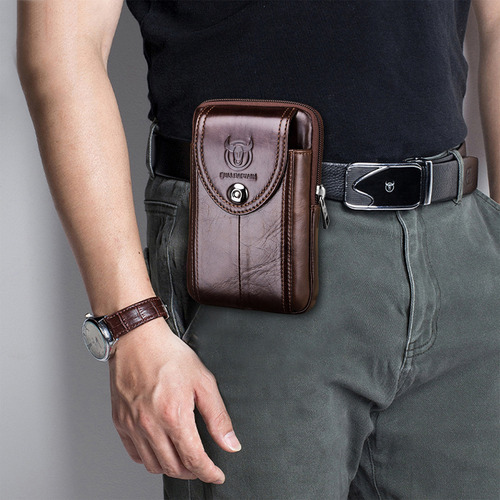 Riñonera Con Bolsa Para Cinturón Para Hombre, Bolsa De Cintu