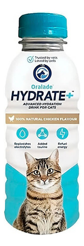 Oralade Hydrate Gato 330 Ml Color Agua