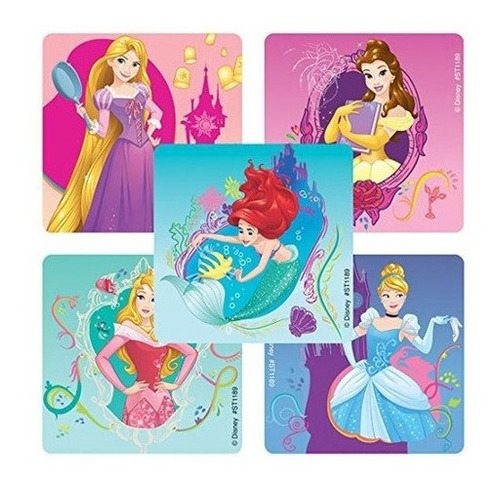 Etiquetas Engomadas Encantadas De La Princesa De Disney