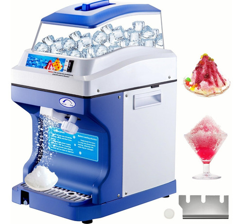 Vevor Trituradora De Hielo Eléctrica Automática 300w Color Azul