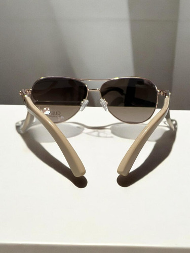 Gafas Guess De Sol Metálicas Pilot Para Mujer Espejo Marrón Caqui Caqui