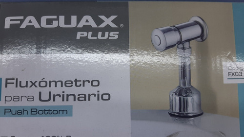 Fluxometro Para Urinarios Flaguax Plus Push Botton 