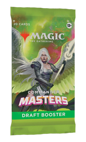 Magic Tg Sobre Draft Booster Commander Masters Ingles M4e 