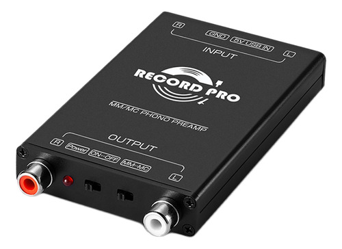 Tocadiscos De Vinilo Mm Mc Phono Stage Preamp Prea