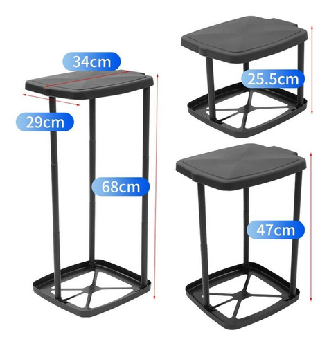 Soporte Portátil Para Bolsa De Basura, Soporte Para Bolsa