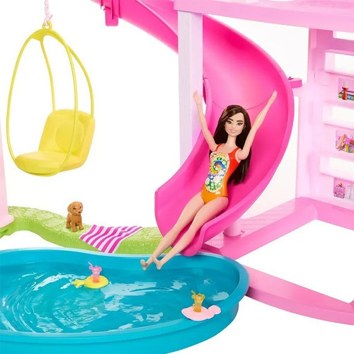 Brinquedo Casa De Bonecas Dos Sonhos Da Barbie Mattel