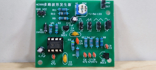 Generador De Onda Cuatro Canales Chipset Ne555