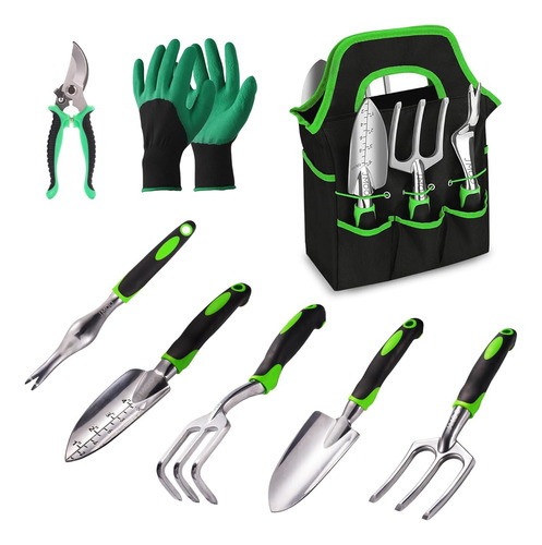 Juego De Herramientas De Jardin Jmoo, Herramientas Manuales