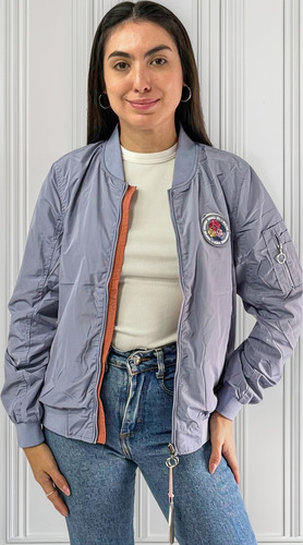 Campera Bomber Reversible Yd Para Adultos Sin Género