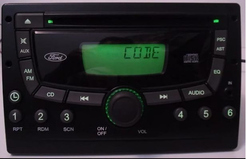 Código De Desbloqueio Senha Rádio Original Ford Ecosport Ka