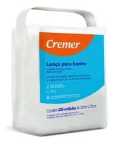 Comprar Lenço Para Banho Acamado Cremer 100 Un Higiene - 30x35cm