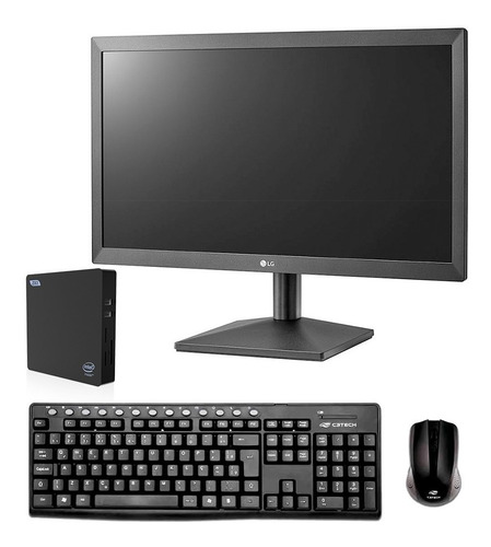 Computador Completo Mini Pc Intel Atom Quad-core 1,44ghz 4gb