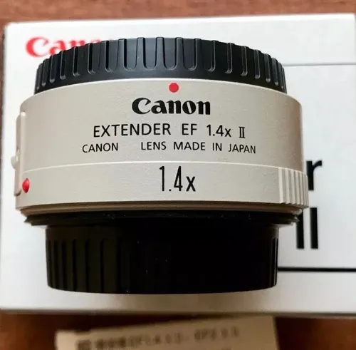 Canon Extender Ef 1.4x Ii Nuevo En Caja, Made In Japan Canon Extender Ef 1.4x Ii Nuevo En Caja, Made In Japan