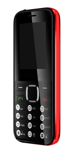 Imagen 3 de 4 de Kanji Fon Dual SIM 32 MB rojo 32 MB RAM