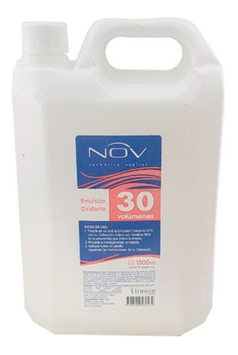 Emulsion Oxidante 30 Volumenes 1900ml Nov 