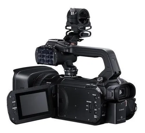 Cámara de video profesional Canon XA55 4K NTSC negra