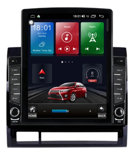 Estereo Tesla Premium Tacoma 2010 Carplay Android Auto
