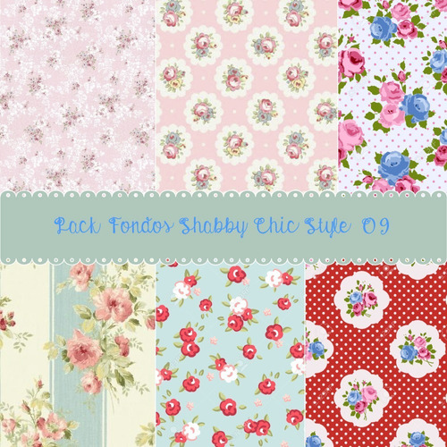 Megapack Fondos Clipart Imágenes Marcos Shabby Chic Style