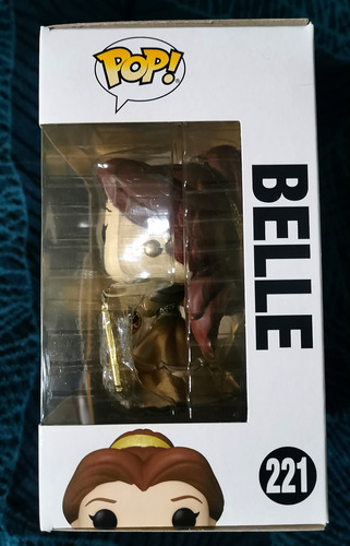 Funko Pop Belle No 221 (bella) - Princesa Disney Pin Lujo (Usado)