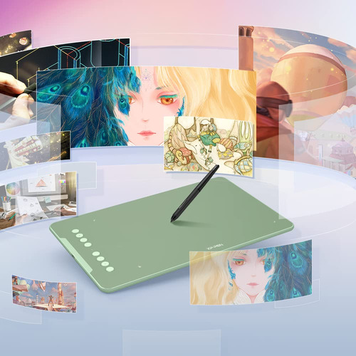 Tableta De Dibujo Xp-pen Deco 01 V2 De 10 X 6,25 Pulgadas Pa